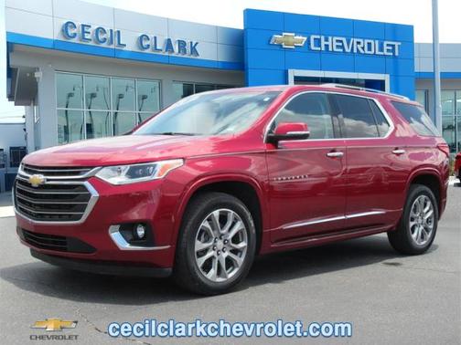 Cajun Red Tintcoat 2019 Chevrolet Traverse Premier