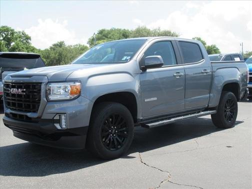 Satin Steel Metallic 2022 GMC Canyon Elevation