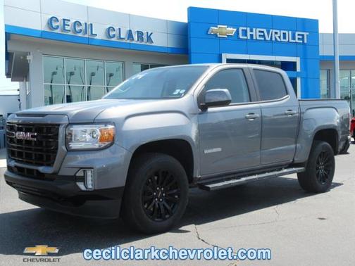 Satin Steel Metallic 2022 GMC Canyon Elevation