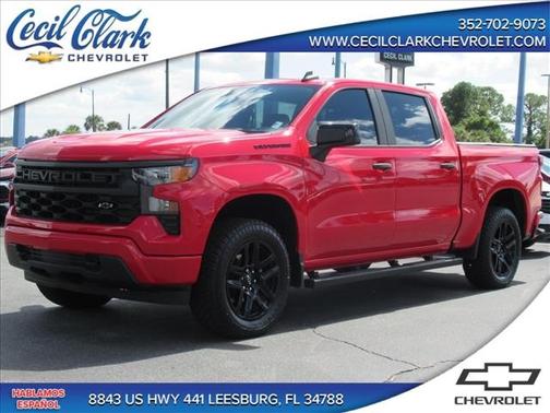 Red Hot 2022 Chevrolet Silverado 1500 Custom