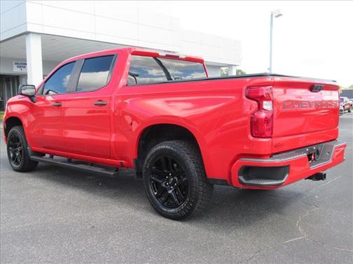 Red Hot 2022 Chevrolet Silverado 1500 Custom