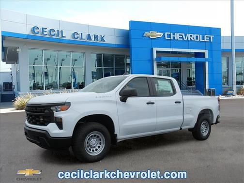Summit White 2026 Chevrolet Silverado 1500 WT