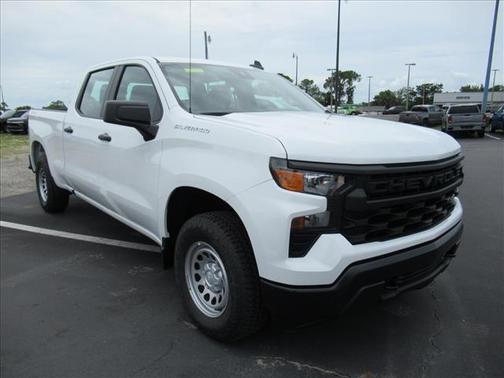Summit White 2026 Chevrolet Silverado 1500 WT