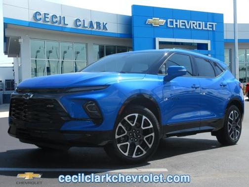 Riptide Blue Metallic 2025 Chevrolet Blazer RS