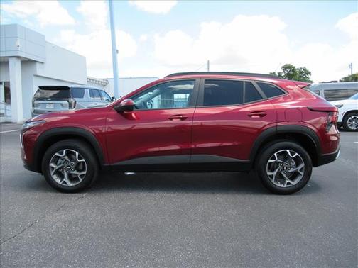 Crimson Metallic 2025 Chevrolet Trax LT