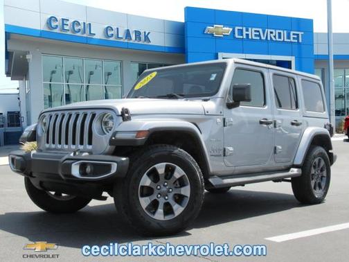 Billet Silver Metallic Clearcoat 2018 Jeep Wrangler Unlimited Sahara