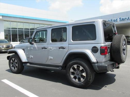 Billet Silver Metallic Clearcoat 2018 Jeep Wrangler Unlimited Sahara