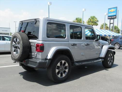 Billet Silver Metallic Clearcoat 2018 Jeep Wrangler Unlimited Sahara