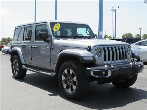 Billet Silver Metallic Clearcoat 2018 Jeep Wrangler Unlimited Sahara