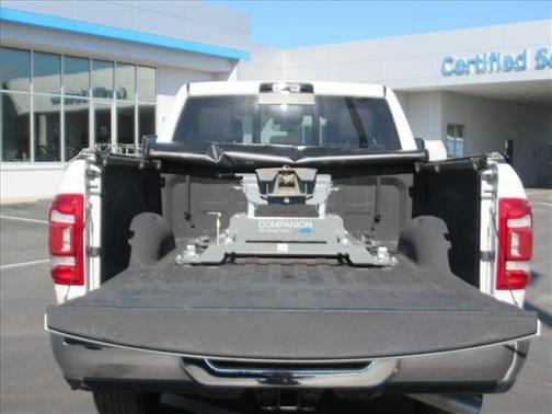 Pearl White 2023 RAM 3500 Laramie Crew Cab 4x2 6'4' Box