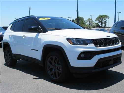Bright White Clearcoat 2026 Jeep Compass Limited