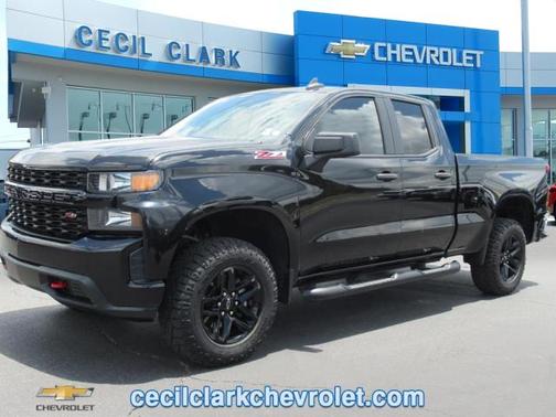 Black 2019 Chevrolet Silverado 1500 Custom Trail Boss