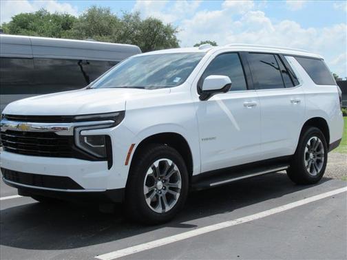 Summit White 2025 Chevrolet Tahoe LS