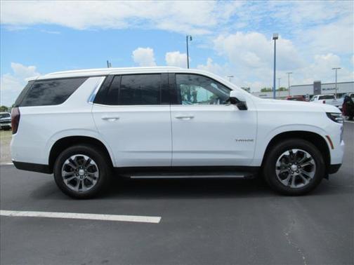 Summit White 2025 Chevrolet Tahoe LS
