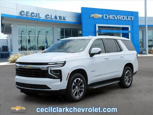 Summit White 2025 Chevrolet Tahoe LS