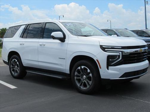 Summit White 2025 Chevrolet Tahoe LS