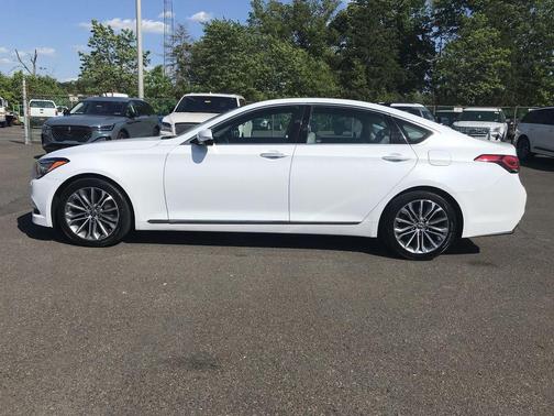 Casablanca White 2017 Genesis G80 3.8