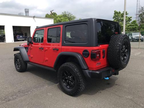 Firecracker Red Clearcoat 2023 Jeep Wrangler 4xe Rubicon 20th Anniversary