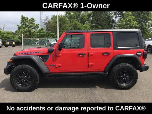 Firecracker Red Clearcoat 2023 Jeep Wrangler 4xe Rubicon 20th Anniversary