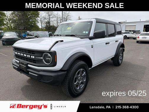 OXFORD WHITE 2025 Ford Bronco Big Bend