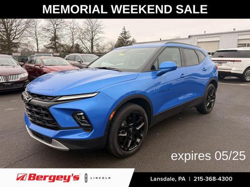 Riptide Blue Metallic 2024 Chevrolet Blazer 2LT