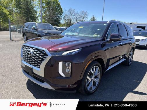 Sierra Burgundy 2021 Hyundai PALISADE Limited