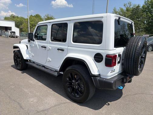 Bright White Clearcoat 2024 Jeep Wrangler 4xe Sahara