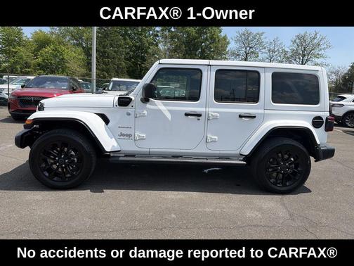Bright White Clearcoat 2024 Jeep Wrangler 4xe Sahara