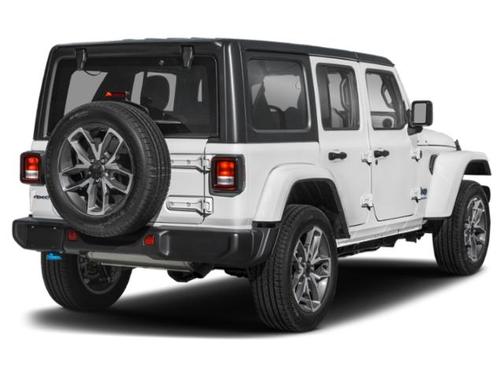 Bright White Clearcoat 2024 Jeep Wrangler 4xe Sahara