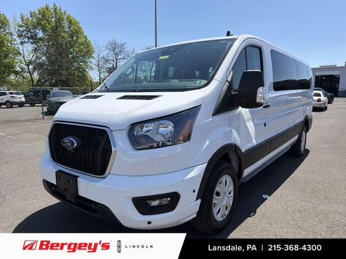 OXFORD WHITE 2025 Ford Transit-350 XLT