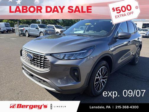 CARBONIZED GRAY METALLIC 2025 Ford Escape PHEV SE