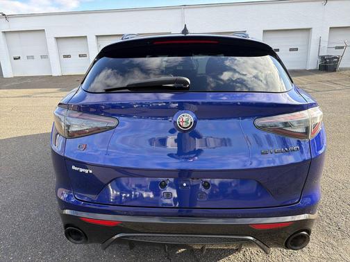 Anodized Blue Metallic 2021 Alfa Romeo Stelvio Ti Sport