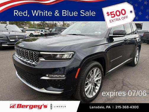 Midnight Sky 2022 Jeep Grand Cherokee 4xe Summit