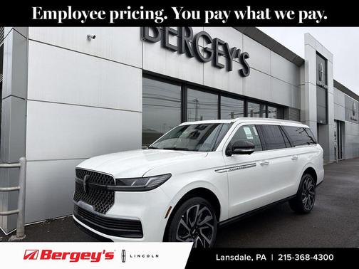 PRISTINE WHITE METALLIC 3C 2026 Lincoln Navigator Reserve