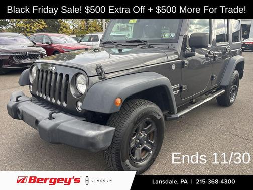 2017 Jeep Wrangler Unlimited Sport