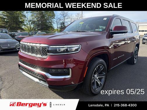 Velvet Red Pearlcoat 2022 Jeep Grand Wagoneer Series I 4x4
