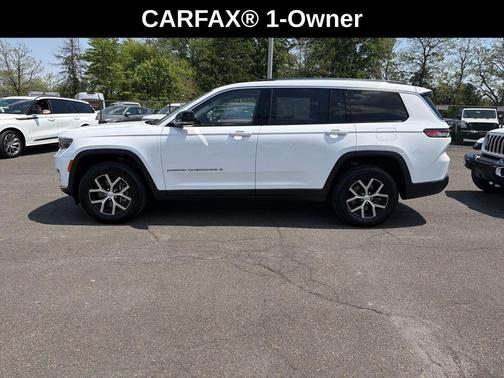 Bright White Clearcoat 2023 Jeep Grand Cherokee L Limited