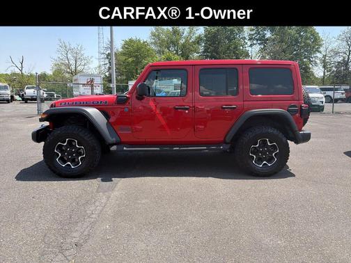 Firecracker Red Clearcoat 2023 Jeep Wrangler 4xe Rubicon