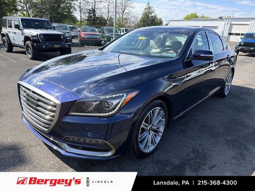 Adriatic Blue 2020 Genesis G80 3.8
