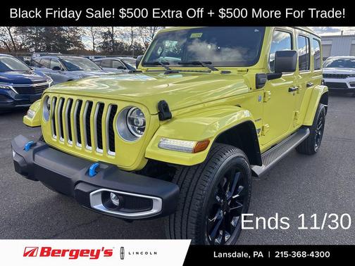 2022 Jeep Wrangler Unlimited 4xe Sahara