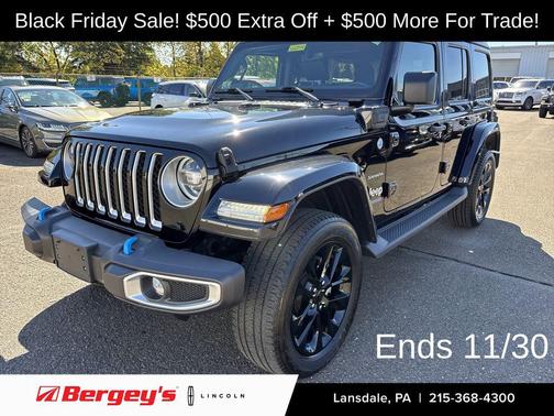 2022 Jeep Wrangler Unlimited 4xe Sahara