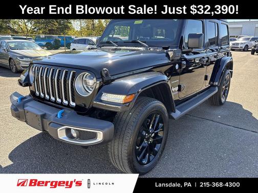 2022 Jeep Wrangler Unlimited 4xe Sahara