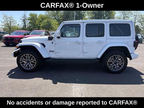 Bright White Clearcoat 2024 Jeep Wrangler 4xe High Altitude