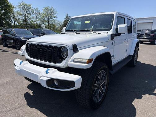 Bright White Clearcoat 2024 Jeep Wrangler 4xe High Altitude