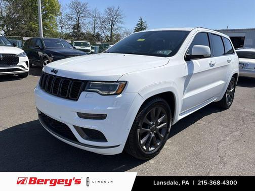 Bright White Clearcoat 2019 Jeep Grand Cherokee High Altitude
