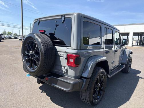 Sting-Gray Clearcoat 2023 Jeep Wrangler 4xe Sahara