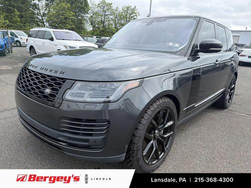 Gray 2019 Land Rover Range Rover 5.0L V8 Supercharged