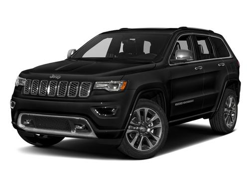 Diamond Black Crystal Pearlcoat 2017 Jeep Grand Cherokee Overland