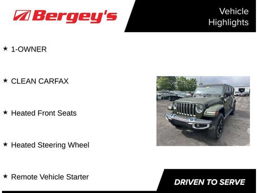 2022 Jeep Wrangler Unlimited 4xe Sahara