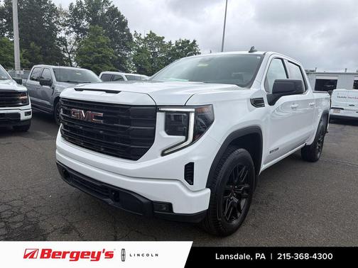 Summit White 2024 GMC Sierra 1500 Elevation
